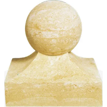 Zahradní altán ZahradniDekorace fasádní a stavební prvky - Koule s post. 30 kg, rozměr: 32x32-pr. 20 cm