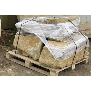 Zahradní dekorace ZahradniDekorace Solitérní kameny z pískovce, kus nebo paleta, max.600 kg