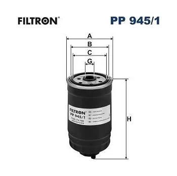 Filtr do auta Palivový filtr FILTRON PP 945/1