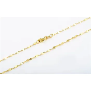 Řetízek Řetízek ze žlutého zlata ankr valentina 45cm ZLR1480F + DÁREK ZDARMA