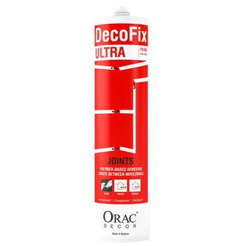soklová lišta Lepidlo na spoje lišt, Decofix Ultra FX400 270ml Orac