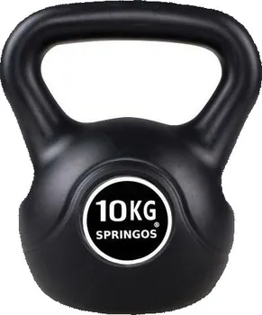 Springos Kettlebell ABS FA1004 černý