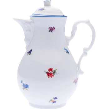 Konvice na čaj Český porcelán, a.s., Dubí Konvice kávová, 0,90 l, rakouská házenka, Český porcelán