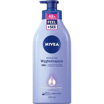 Pleťové sérum Nivea, Hydratačné sérum Power Smoothing Body Milk s pumpičkou 625 ml