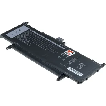 Počítač Baterie T6 Power pro notebook Dell PKW00, Li-Poly, 7,6 V, 6800 mAh (52 Wh), černá