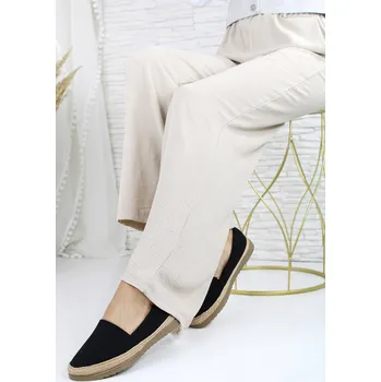 Dámské tenisky Cathay moda Dámské černé mokasíny 6232-1B Velikost: 37