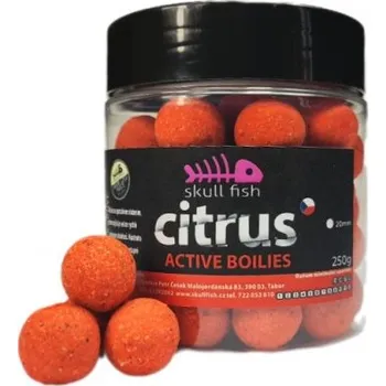 Boilies Skull fish Boilies ACTIVE Citrus 250G