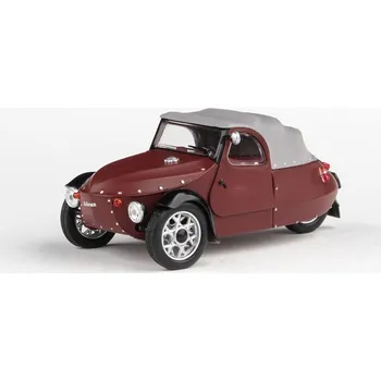 Velorex 16/350 (1966) - Hnědá/Šedá Střední/Černá 1:43 Abrex