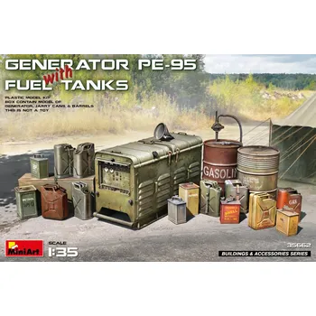 Plastikový model 1:35 Generator PE-95 w/ Fuel Tanks