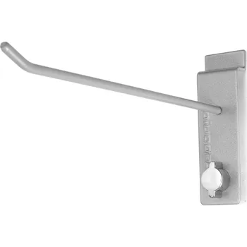 Dílenský regál REPONIO REPONIO Hák Simplo 20 cm Barva: Stříbrná SIMPLO20