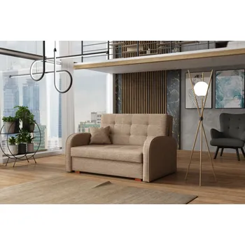 Obývací pokoj Rozkládací křeslo Vivian Gold II Aragon světle hnědá