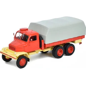 autíčko Praga V3S s plachtou - Červená 1:43 Avtoistoria