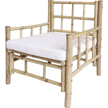 Přírodní bambusové křeslo Bamboo Lyon - 67*67*80 cm
