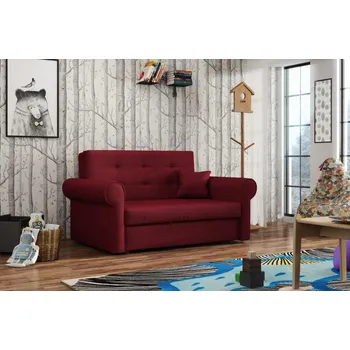 Obývací stěna Rozkládací křeslo Vivian Silver II Kronos bordó