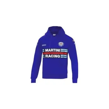 Pánská mikina Sparco mikina Hoodie Martini Racing modrá