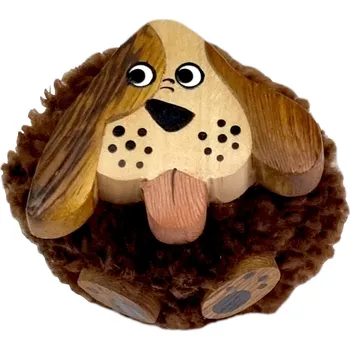 Dekorativní magnet 2Kids Toys Dřevěná magnetka velká pompon Pes