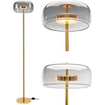 Toolight Stojací lampa LED APP749-1F Zlatá