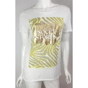 Pánské tričko Soccx TRIČKO ST2404-3831-43 M, Bílá