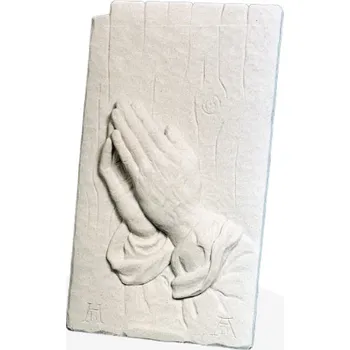 Zahradní dekorace ZahradniDekorace zahradní socha - Ruce - reliéf, výška 37 cm, 2,9 kg
