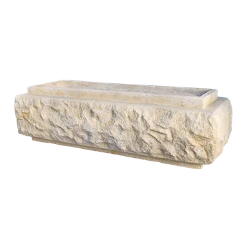 Zahradní dekorace ZahradniDekorace zahradní truhlík - Korýtko, délka 40cm, šířka 15cm, výška 15cm, 10kg