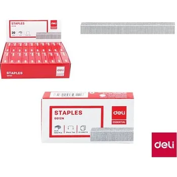 Spona do sešívačky Drátky do sešívačky 24/6 1000ks DELI E0012N