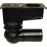 HL Lapač střešních splavenin DN110/125 s kloubem, s košem pro zachytávání nečistot HL600N