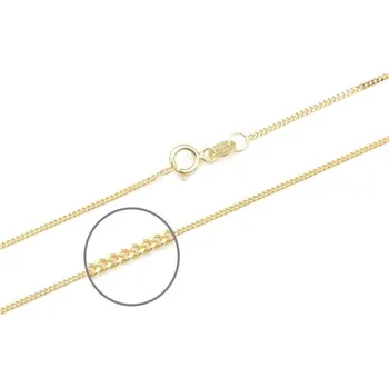 Řetízek Řetízek ze žlutého zlata pancr 50 cm ZLR1479F + DÁREK ZDARMA