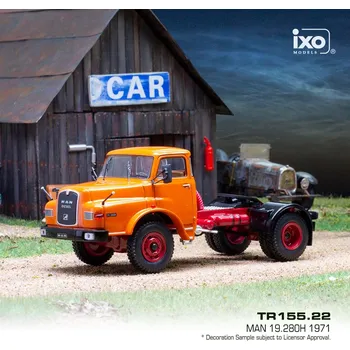 autíčko MAN 19.280H (1971) - Oranžová 1:43 IXO