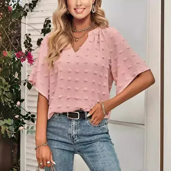 Dámská halenka Dámská halenka BF168 Barva: Růžová, Velikost: M