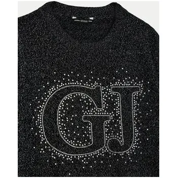 Dámský svetr Guess Svetr J4YR00 Z3FP0 Černá Regular Fit 8Y