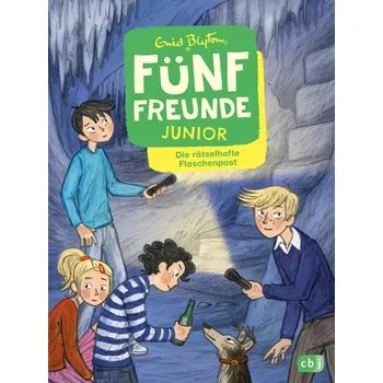 První čtění Fünf Freunde JUNIOR - Die rätselhafte Flaschenpost - Enid Blyton