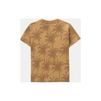 Pánské oblečení Coccodrillo T-Shirt WC4143203NWK Béžová Regular Fit 92