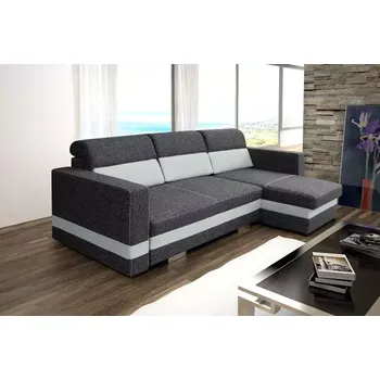 Sedací souprava Sedací souprava Rimini šedá - PRAVÁ - doprava zdarma - SLEVA 3% s kodem radost25