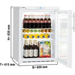 G.Gastro LIEBHERR podpultová lednice - 148 L - s 1 dveřmi