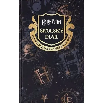 Diář Školský diár Harry Potter (september 2024 – december 2025), 9,8 × 14,5 cm - NOTIQUE