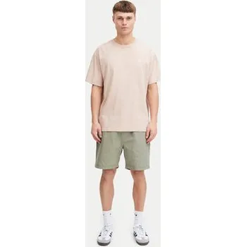 Pánské tričko Solid T-Shirt Ismail 21108240 Oranžová Regular Fit XL