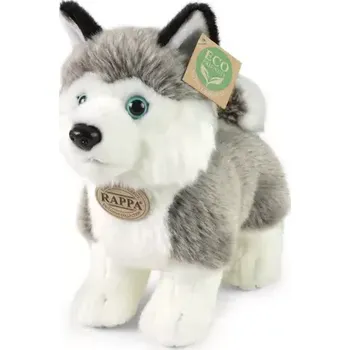 plyšák Plyšový pejsek Husky stojící 23 cm (Plyšák pes, RAPPA)