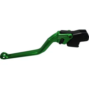 Spojková páčka ACCOSSATO fixed CNC-worked aluminium, green ESB002G