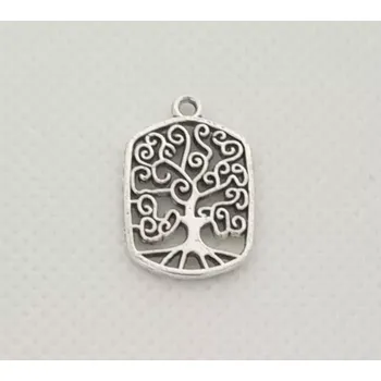 Přívěsek Přívěsek kovový - strom života (obdélník) (15x22mm)
