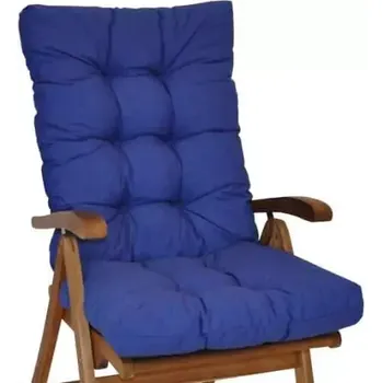 Sedací pytel Polstr křeslo vysoké - tmavě modrý melír - SLEVA 3% s kodem radost25