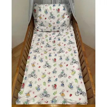 Povlečení SDS Povlečení do postýlky Veselé myšky Bavlna, 90/130, 45/60 cm