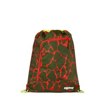 Školní sáček Sportovní pytel Ergobag – Fluo drak
