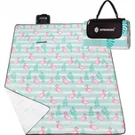 Pikniková deka 200x200 cm, plameňáci SPRINGOS FLAMINGO