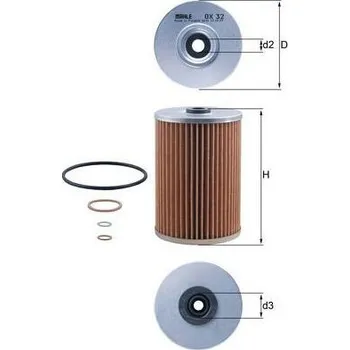 Olejový filtr Olejový filtr KNECHT OX 32D