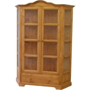 Vinotéka Dřevěná vitrína dvojitá 00702 - doprava zdarma - SLEVA 3% s kodem radost25