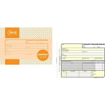 Tiskopis Výdajový pokladní doklad NCR 1083