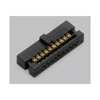 Elektrický konektor BKL Electronic 10120778 konektor pro ploché kabely Rastr (rozteč): 2 mm Počet pólů: 14 Počet řádků: 2 1 ks