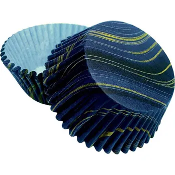 Potravinová fólie Košíčky na muffiny mramor(50 ks) - Alvarak