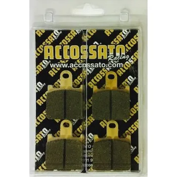 Brzda pro motocykl Brzdové destičky ACCOSSATO AGPA107 ZXC
