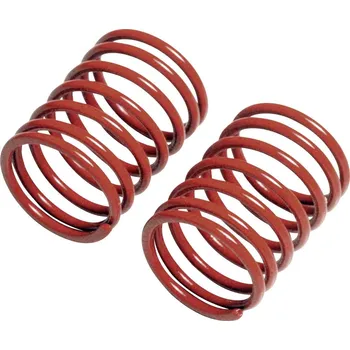 RC vybavení Tamiya 1:10 pružina tlumiče jemný červená 2 ks